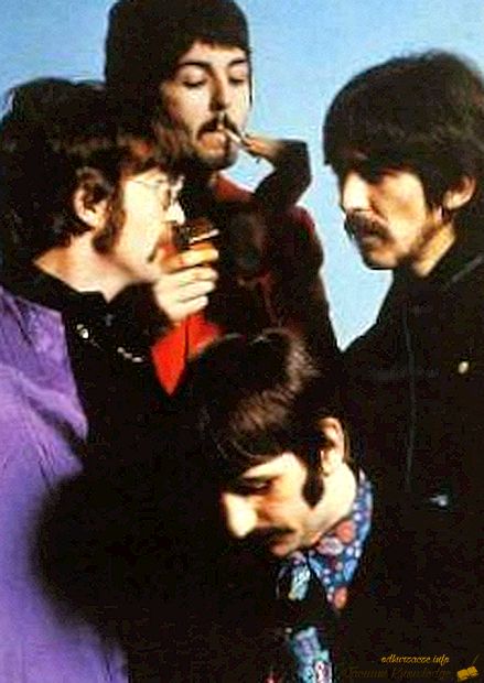 The Beatles: composizione, foto, video musicali, ascolto di canzoni