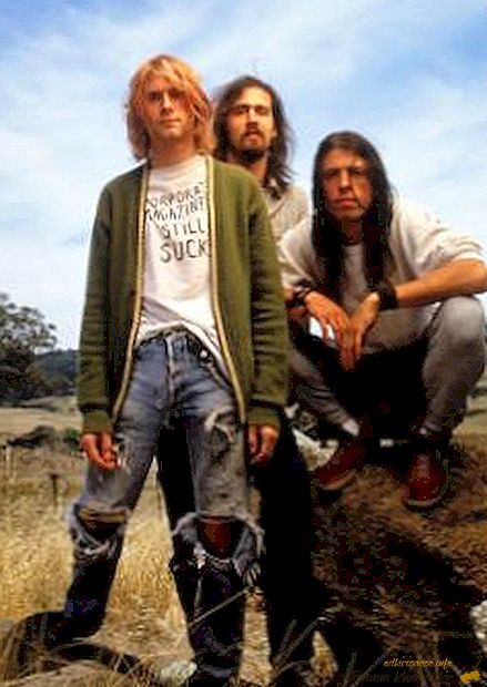 Gruppo Nirvana: composizione, foto, video musicali, ascolto di canzoni