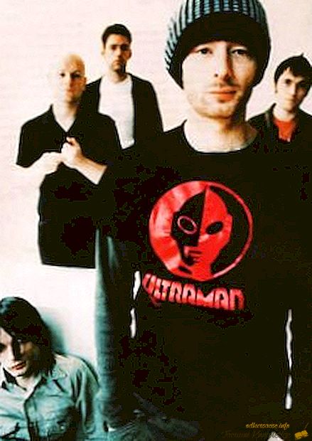 Radiohead Group - zloženie, fotografie, klipy, počúvanie piesní